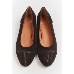 4487 - VELOURS - Chocolat