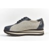 4610H - Cuir/Lin - NAVY