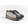 4610H - Cuir/Lin - NAVY