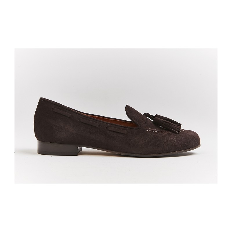 3959 - VELOURS - MARRON MOYEN
