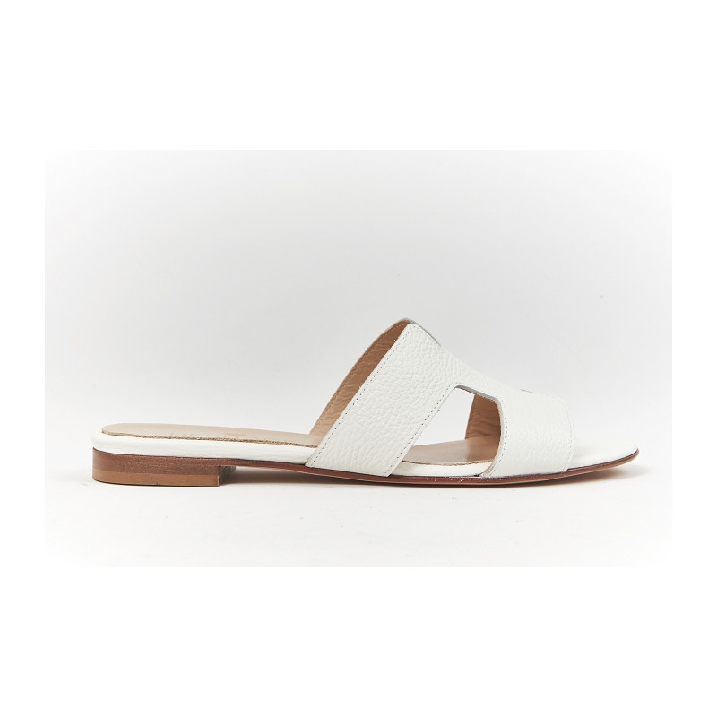 98 - Cuir Grainé - BLANC
