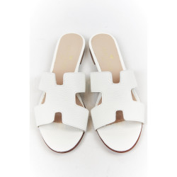 98 - Cuir Grainé - BLANC