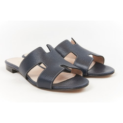 98 - Cuir Grainé - Marine