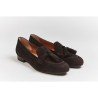 3959 - VELOURS - MARRON MOYEN