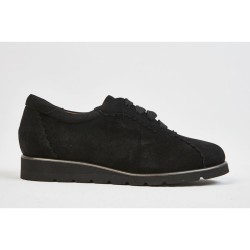 4610B - VELOURS - BLACK