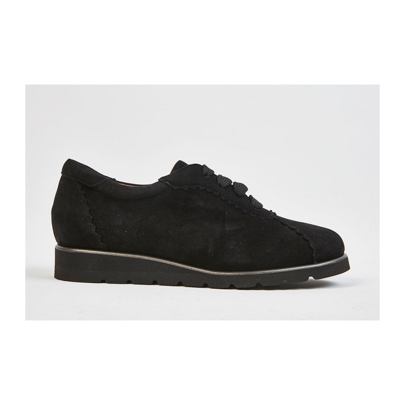 4610B - VELOURS - BLACK