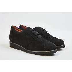 4610B - VELOURS - BLACK