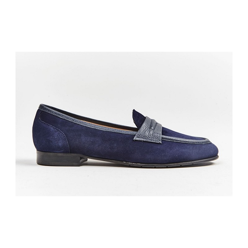 L014M - VELOURS - BLUE
