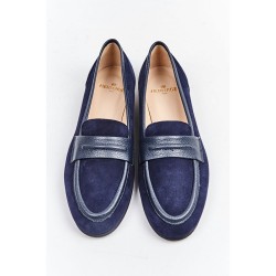 L014M - VELOURS - BLUE