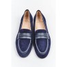 L014M - VELOURS - BLUE