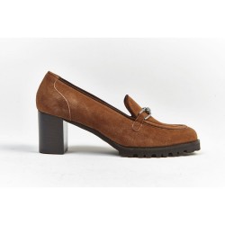 4589.1 - VELOURS - MARRON MOYEN