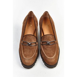 4589.1 - VELOURS - MARRON MOYEN
