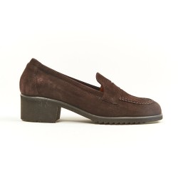 4528 - VELOURS - MARRON MOYEN