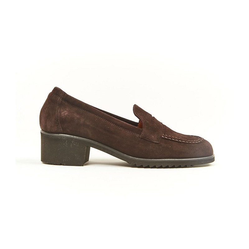 4528 - VELOURS - MARRON MOYEN