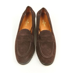 4528 - VELOURS - MARRON MOYEN
