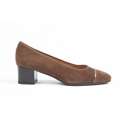4238 - VELOURS - MARRON MOYEN