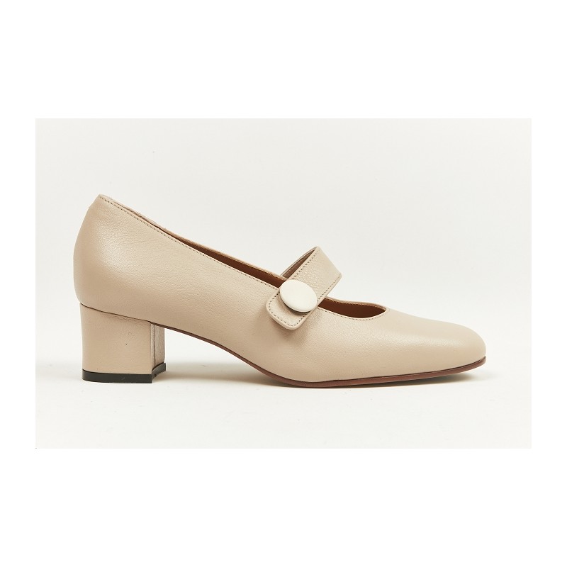 3045 - Cuir - BEIGE
