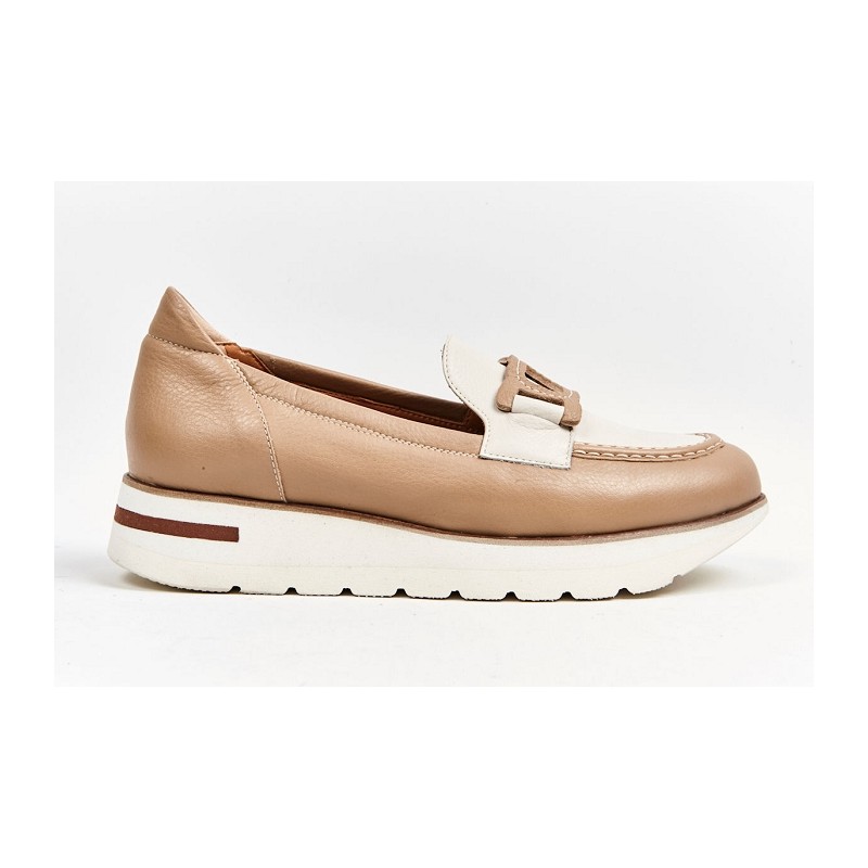 4699 - Bi-mat. - BEIGE/WHITE